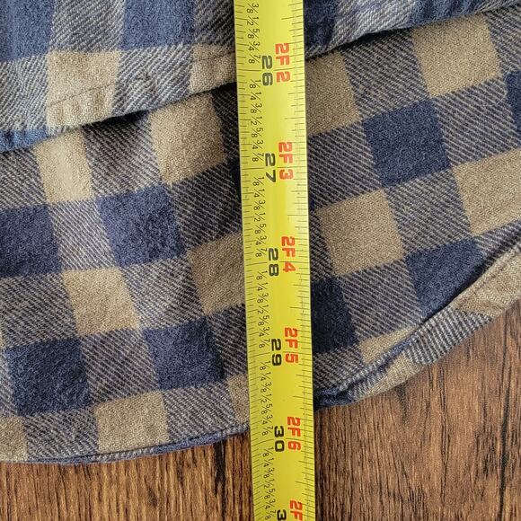 Walls Flannel Heavyweight 100% Cotton Shirt Men L Workwear Workstyle Cowboy Work - Picture 5 of 8